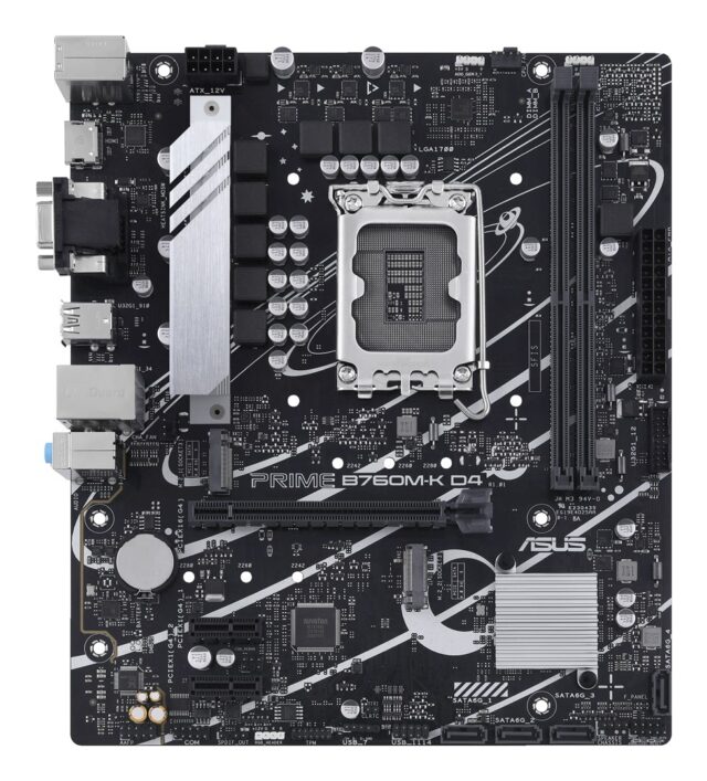 ASUS Prime B760M-K D4 Intel B760 LGA 1700 micro ATX motherboard - imagine 2