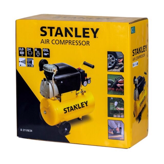 Stanley Oil compressor 24 l 1500 W FCCC404STN005 24 l 8 bar set of 6 pieces - imagine 10