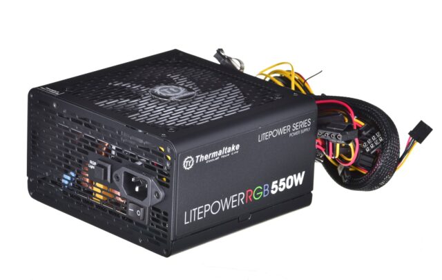 Computer power supply THERMALTAKE LITEPOWER RGB 550W  24-pin - imagine 5