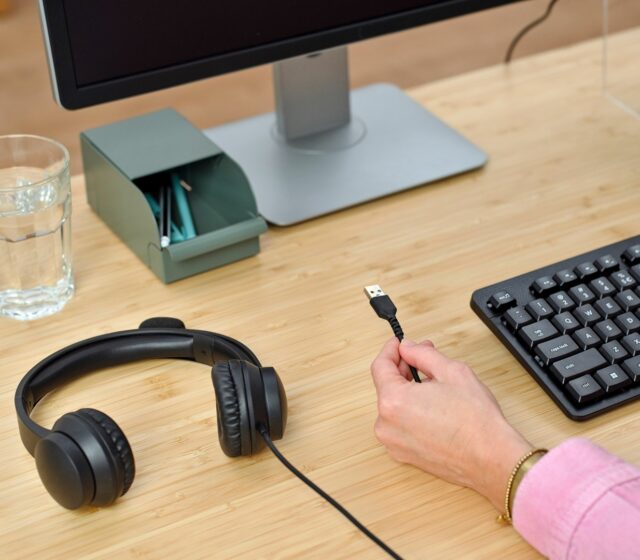 Trust HS-201 Headset Wired Head-band Office/Call center USB Type-A Black - imagine 5