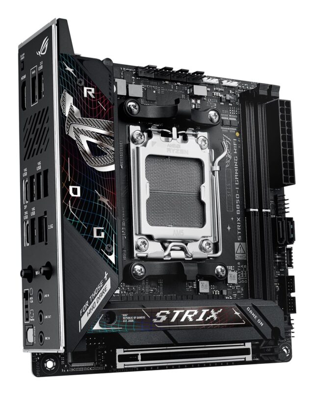 ASUS ROG STRIX B850-I GAMING WIFI AMD B850 Socket AM5 mini ITX - imagine 6