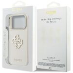 Case Guess FW Resin Logo for iPhone 17    Pro Max beige - imagine 8