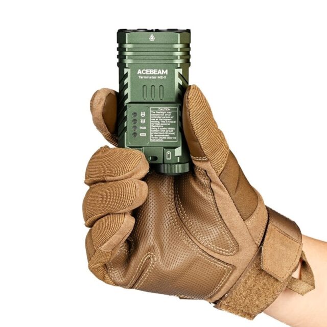 AceBeam M2-X Green Flashlight - imagine 3