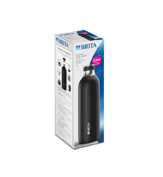 Brita sodaTRIO bottle (1 l; black) - imagine 11