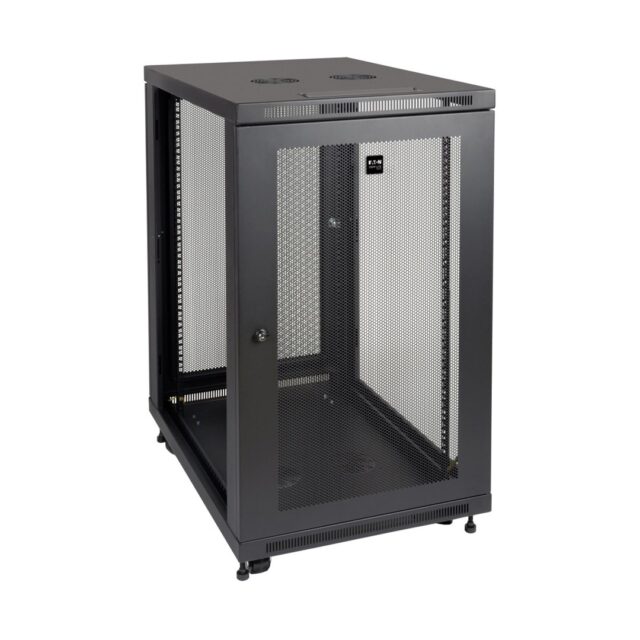 Tripp Lite SR24UB SmartRack 24U Mid-Depth Half-Height Rack Enclosure Cabinet - imagine 5