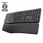 Trust Keyra Ergonomic multidevice wireless keyboard