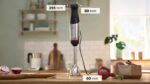 Bosch Serie 6 MSM6M621 blender 0.5 L Immersion blender 1000 W Black  Stainless steel - imagine 2