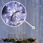 EXTRALINK KURTYNA ŚWIETLNA 300 LED ZIMNE 3X3 ŚWIĄTECZNE CHOINKOWE GIRLANDA 5V USB - imagine 3