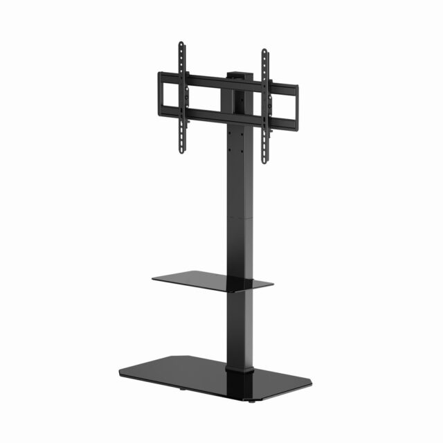 Gembird TVS-86ST-01 TV floor stand  43  - 86   black - imagine 2