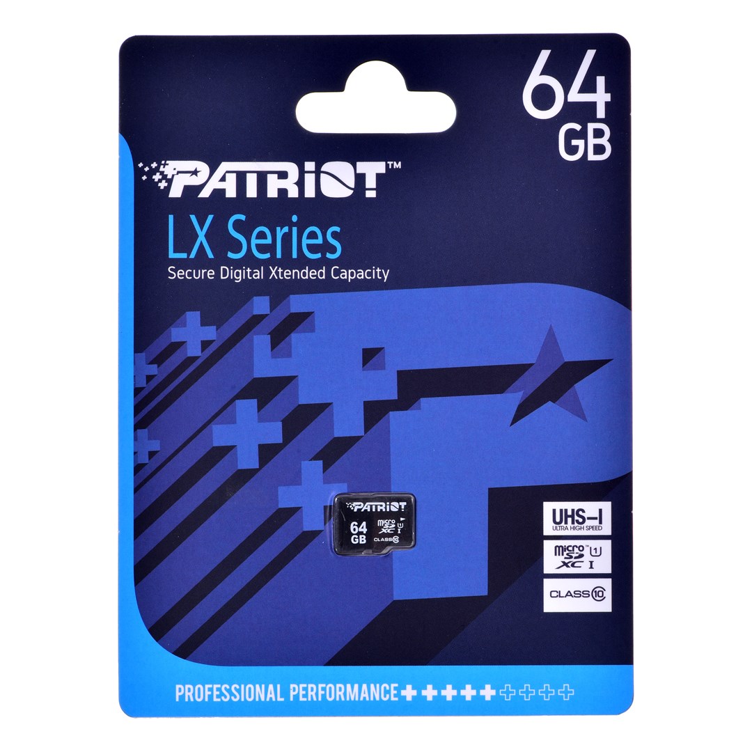 cps-f2acca22cb36c52ac26fe74783c15d97-2026-01-14-21-54-23 Patriot Memory PSF64GMDC10 memory card 64 GB MicroSDXC UHS-I Class 10 - imagine 1