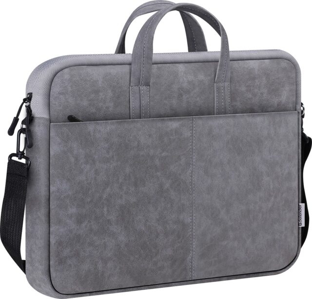 Defender Solid 15.6  39.6 cm (15.6 ) Toploader bag Grey - imagine 2