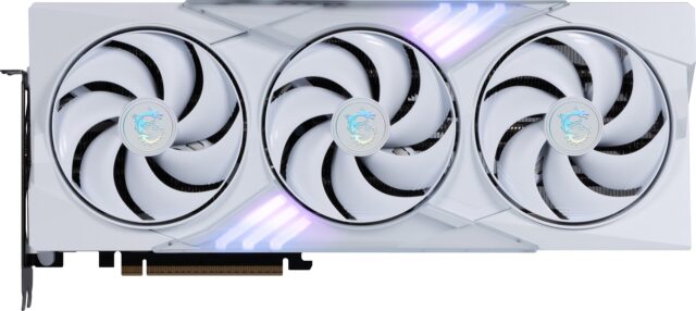 MSI GAMING GEFORCE RTX 5080 16G TRIO OC WHITE graphics card NVIDIA 16 GB GDDR7 - imagine 5