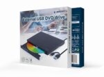 Gembird DVD-USB-031 External USB DVD drive  black - imagine 2