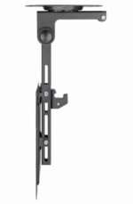Gembird CM-43ST-01 Full motion TV ceiling mount  19  - 43   black - imagine 14
