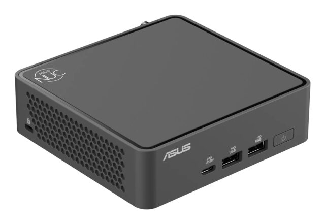 Komputer ASUS NUC 15 PRO RNUC15CRKU500003 (ARL-H 28W (U5 225H)  noRAM  noStorage  Integrated VGA  noOS  UK Cord  Kit) - imagine 7