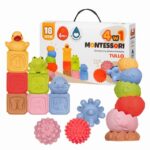 Tullo Sensory blocks – Montessori educational set  18 pieces