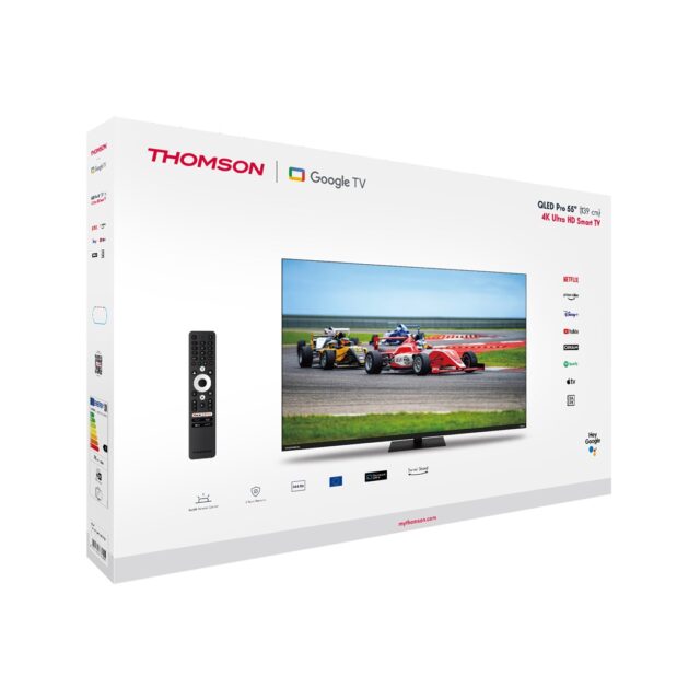 Thomson Q70 Series 55QG7C14 TV 139.7 cm (55 ) 4K Ultra HD Smart TV Wi-Fi Black 350 cd/m2 - imagine 14