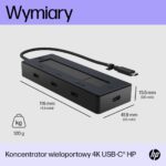 HP 4K USB-C Multiport Hub - imagine 6