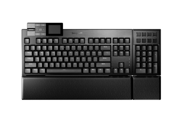 be quiet! Dark Mount Silent Linear US ANSI keyboard Gaming USB QWERTY US English Black - imagine 2
