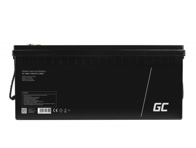 Green Cell AGM33 vehicle battery VRLA AGM 200 Ah 12 V Marine / Leisure - imagine 3