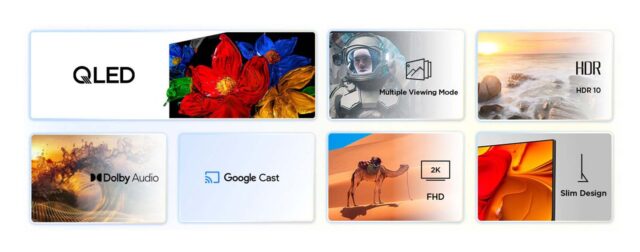 TCL S59K 40S59K TV 101.6 cm (40 ) Full HD Smart TV Wi-Fi Metallic - imagine 7