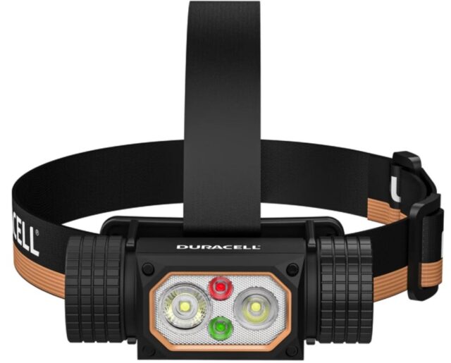 Duracell DH2000R Gift Box Headlamp black  orange - imagine 6