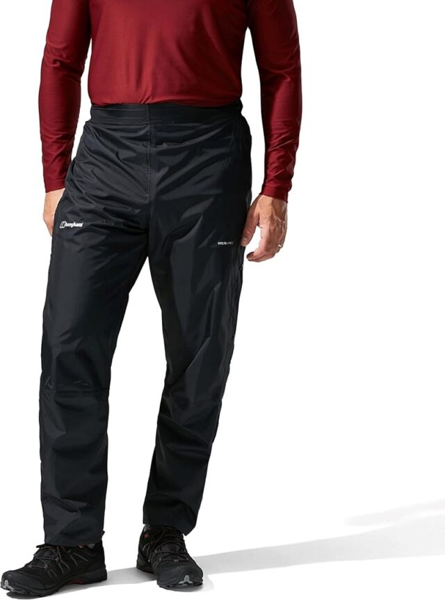 Men’s trousers with membrane BERGHAUS Deluge 2.0 size M Black - imagine 2