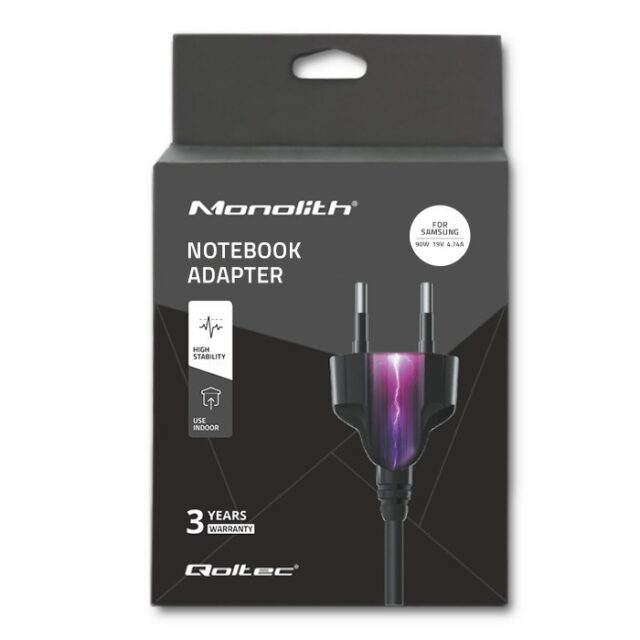 Qoltec 50089.90W power adapter/inverter Indoor Black - imagine 7