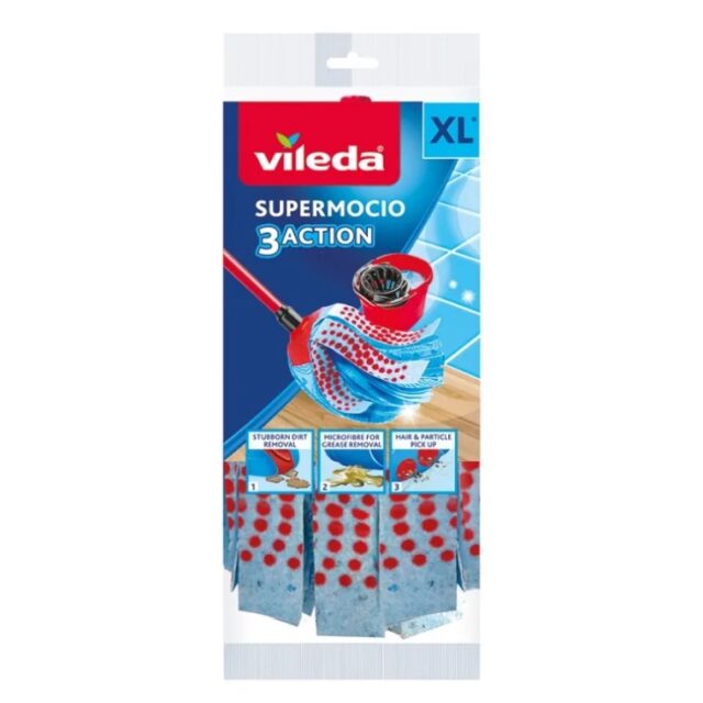 Mop Vileda 3Action Velour XL - imagine 10