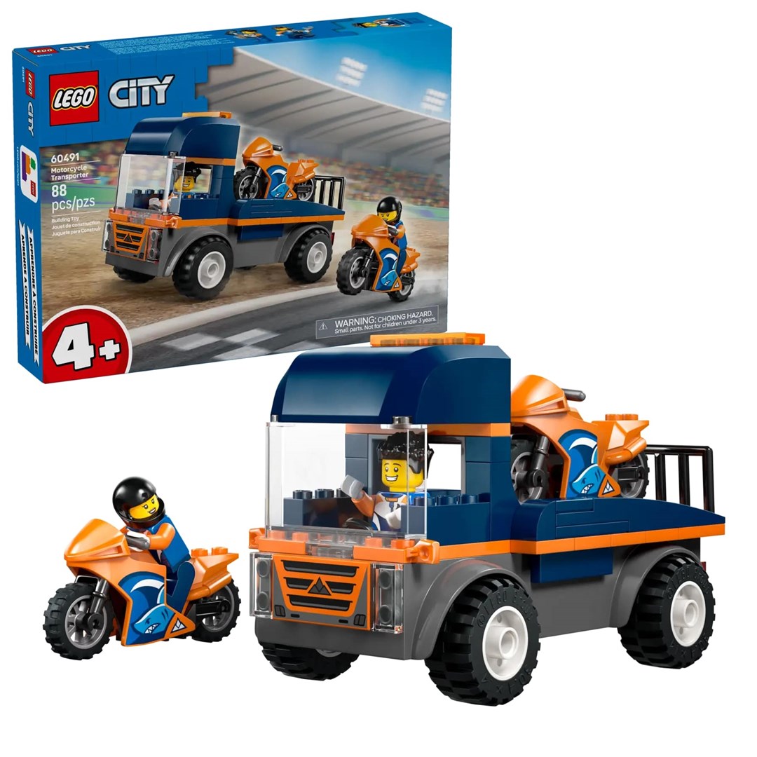 cps-f58a4a2965dc7b8e231b024a912e780f-2026-01-18-20-46-31 LEGO CITY 60491 Motorcycle Transporter - imagine 1
