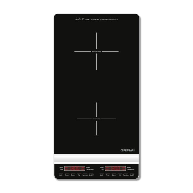 G3 Ferrari Dinamiko Deep Black Countertop 29.5 cm Zone induction hob 2 zone(s) - imagine 4
