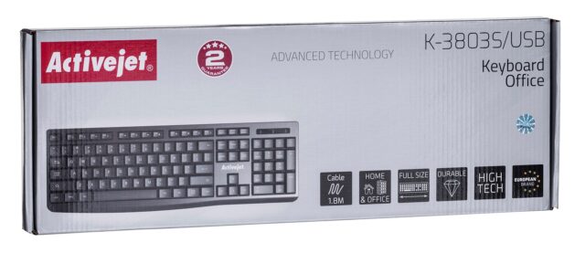 Activejet K-3803S USB keyboard - imagine 2