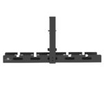 Maclean under-desk cable organizer  max load 5kg  black  MC-105 B