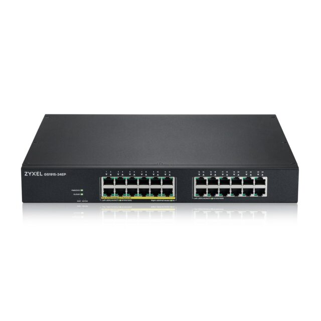 Zyxel GS1915-24EP Managed L2 Gigabit Ethernet (10/100/1000) Power over Ethernet (PoE) 1U Black - imagine 2