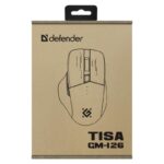MOUSE DEFENDER GM-126 TISA RF+BT OPTIC 1600dpi 6P WHITE - imagine 5