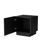 Cama Bedside cabinet  2 pcs  LIVERTI  45x42x47  black - imagine 2