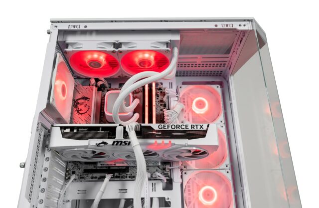 Actina 5901443434290 PC AMD Ryzen™ 7 7800X3D 32 GB DDR5-SDRAM 1 TB SSD NVIDIA GeForce RTX 5070 Ti Windows 11 Home Midi Tower White - imagine 15