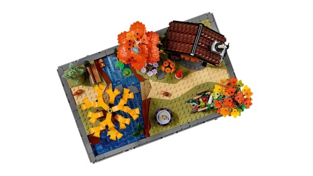 LEGO ICONS 11372 Autumn Cottage Garden - imagine 5