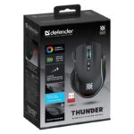 MOUSE DEFENDER GM-213 THUNDER RF 1600dpi 8P BLACK - imagine 2