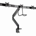 Gembird MA-DA3-03 monitor mount / stand 68.6 cm (27 ) Desk Black
