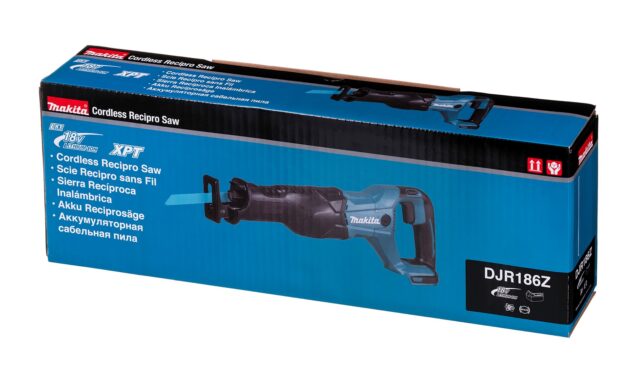 Makita DJR186Z sabre saw 3.2 cm Black Blue - imagine 7