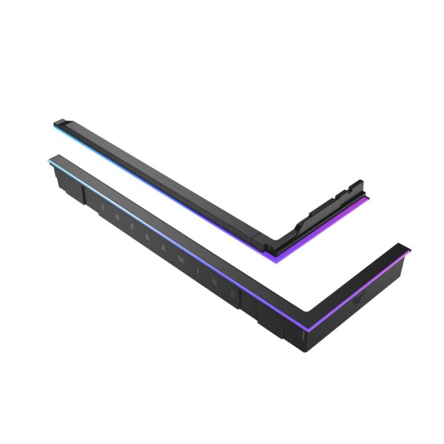ASUS TUF GAMING GT502 Horizon ARGB Lighting Kit Black Midi Tower RGB Light Enhancement Kit - imagine 5