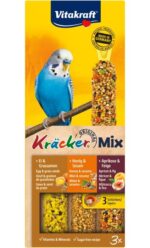 VITAKRAFT Kräcker Mix Egg  apricot  honey - treats for budgerigar - 3 pcs.