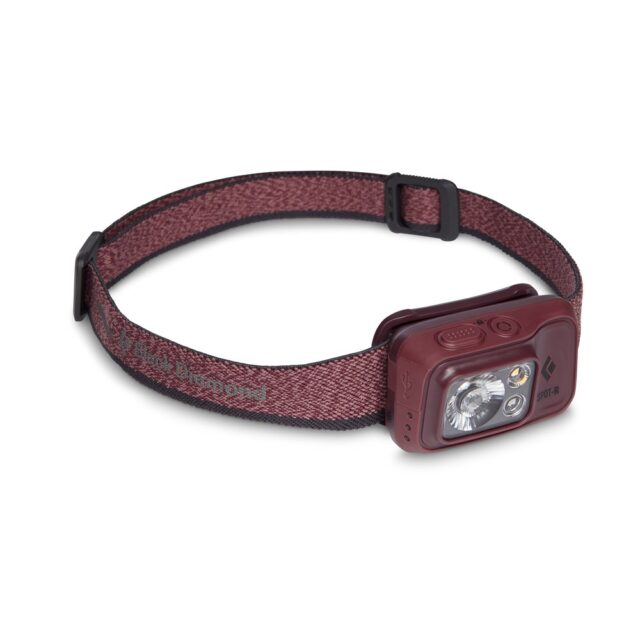 Black Diamond Spot 400-R Bordeaux Headband flashlight - imagine 3