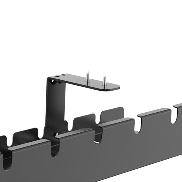 ACTIVEJET desk cable organiser CMP502 Black - imagine 3