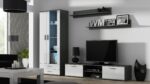 Cama TV stand SOHO 180 grey/white gloss - imagine 4