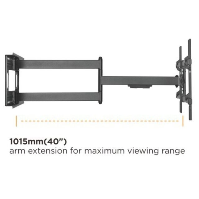 Techly ICA-PLB 490 TV mount 2.03 m (80 ) Black - imagine 12