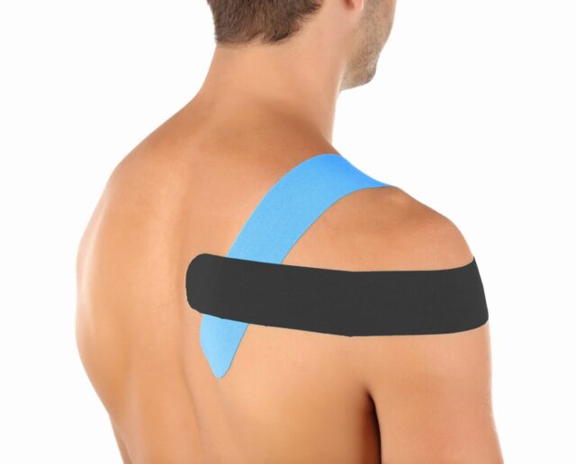 KINESIO TAPE Kinesiotaping tape (blue) - imagine 3