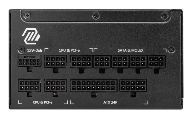 MSI MAG A1000GL PCIE5 II power supply unit 1000 W 24-pin ATX ATX Black - imagine 4