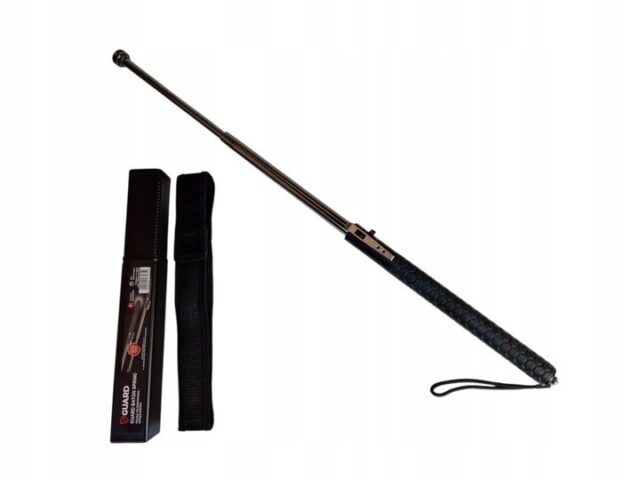 GUARD Spring 26  telescopic baton  29 cm / 66 cm with cover (YC-10527) - imagine 3